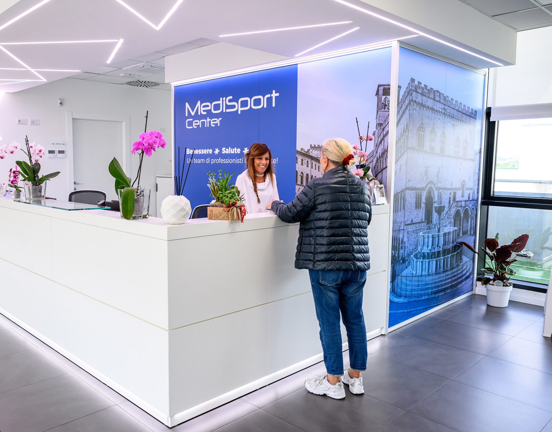 Reception MediSport Center, Perugia